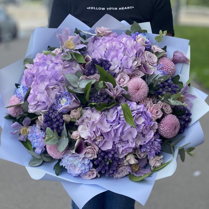 Букет Голубой Лазурит