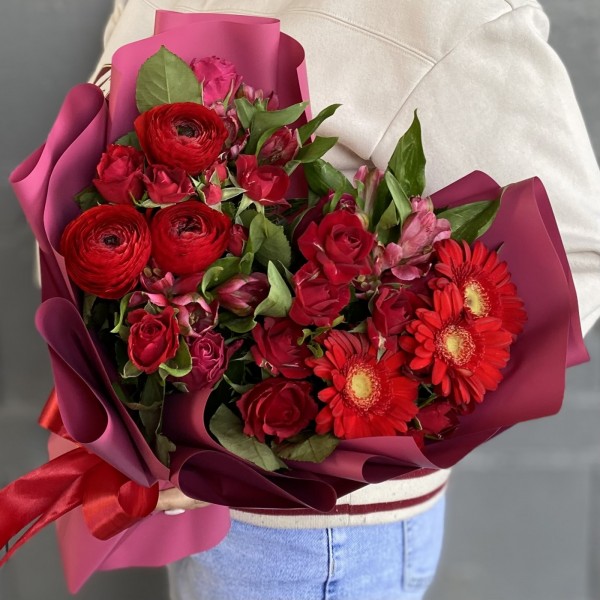 Букет Красная Звезда