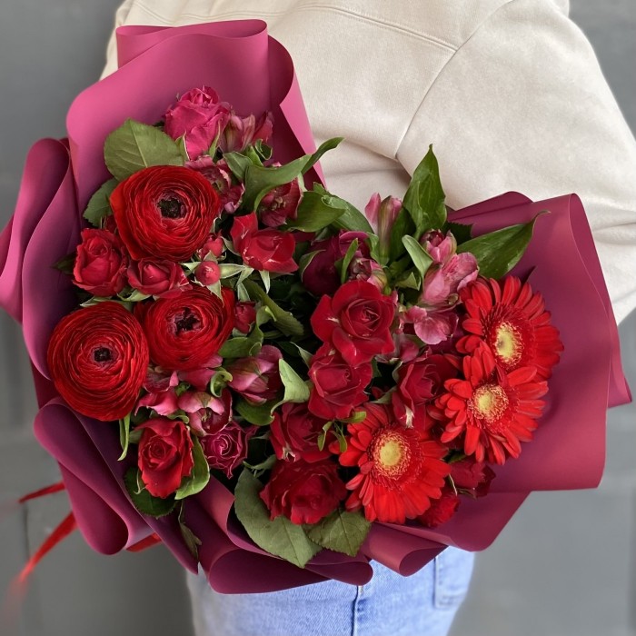 Букет Красная Звезда