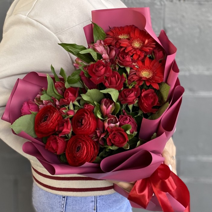 Букет Красная Звезда