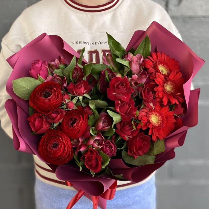 Букет Красная Звезда