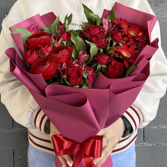 Букет Красная Звезда