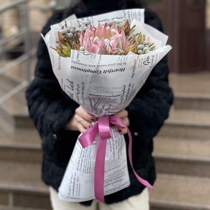 Букет Лунная Симфония с протеей