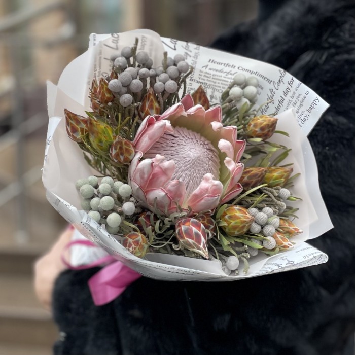 Букет Лунная Симфония с протеей