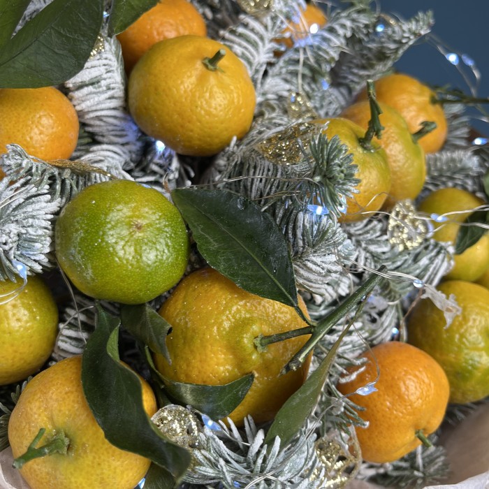 Новогодний букет Мини-мандаринки