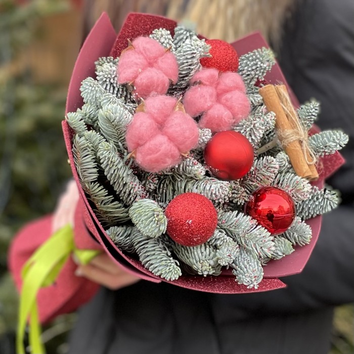 Букет Розовые Искры