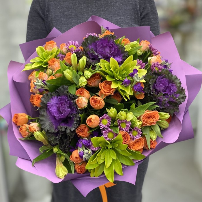 Букет Яркий Вихрь
