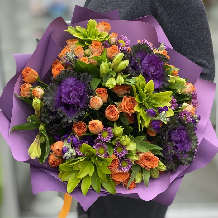 Букет Яркий Вихрь
