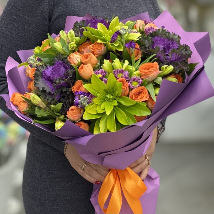 Букет Яркий Вихрь