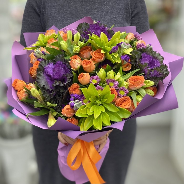 Букет Яркий Вихрь