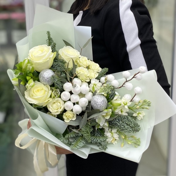 Букет Зима с нобилисом
