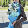 Букет для мальчика с гортензией