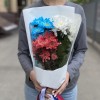 Букет хризантем Люблю Россию