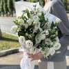 Букет из 15 белых эустом