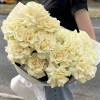 Букет из 15 крупных белых роз