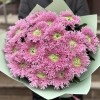 Букет из 15 розовых хризантем Этруско