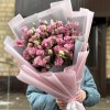 Букет из 25 нежных розовых эустом