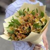Букет из 25 оранжевых альстромерий