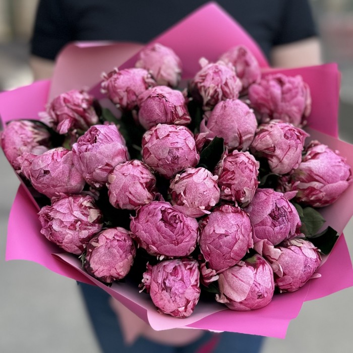 Букет из 25 пионов Александр-Эльза