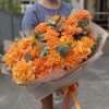 Букет из 25 пышных роз Фри Спирит