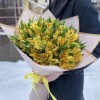 Букет из 25 желтых альстромерий