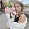 Букет из 3 бело-розовых эустом