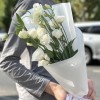 Букет из 3 белых эустом