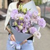 Букет из 3 лавандовых махровых эустом
