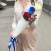 Букет из 3 роз Флаг России