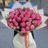 Букет из 41 кораллового пиона