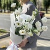 Букет из 5 белых эустом