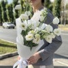 Букет из 5 белых эустом