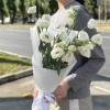 Букет из 5 белых эустом
