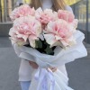 Букет из 5 пышных роз Пинк Мондиаль