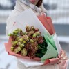 Букет из 5 шоколадных эустом