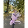 Букет из  фиолетовых гладиолусов