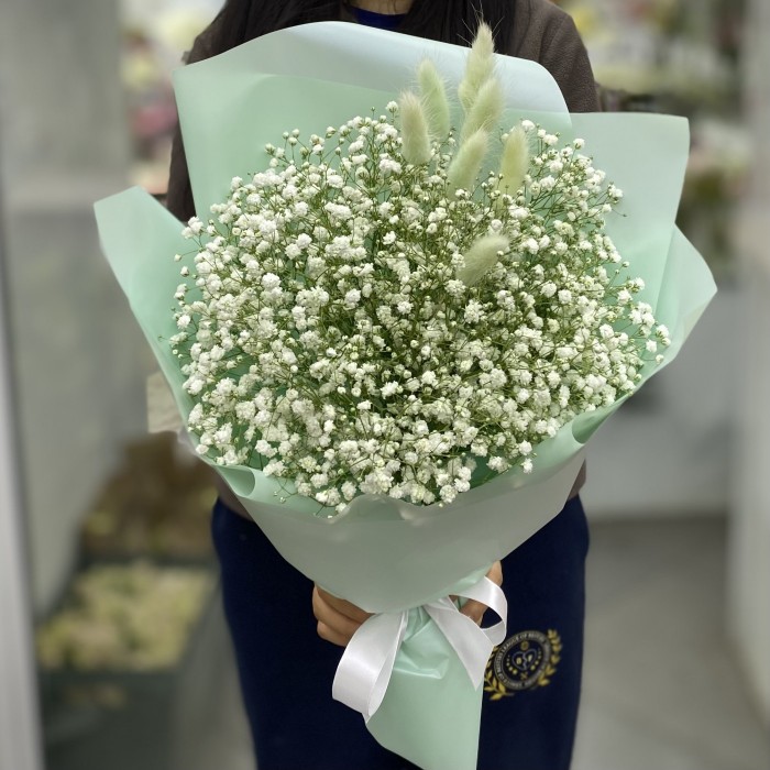 Букет из 7 гипсофил