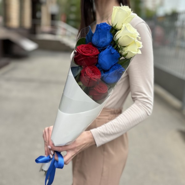 Букет из 9 роз Россия