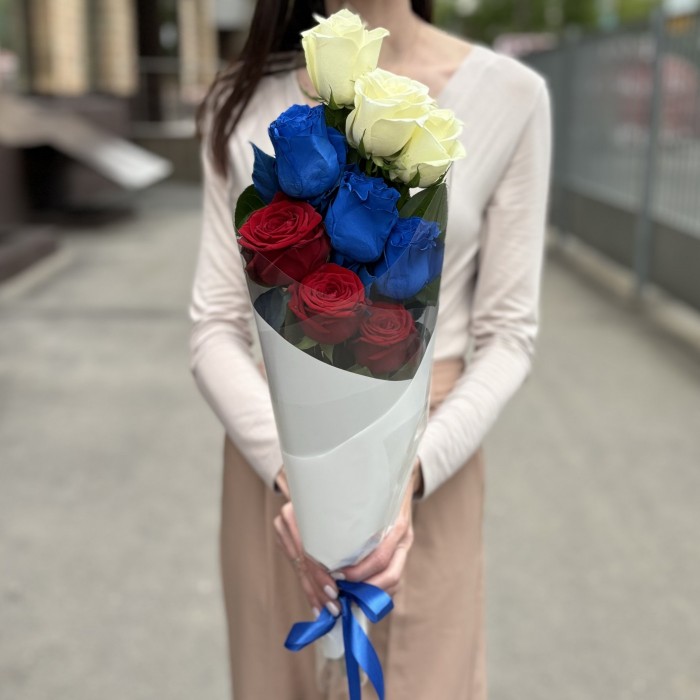 Букет из 9 роз Россия