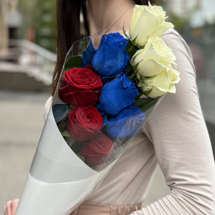 Букет из 9 роз Россия