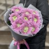 Букет из 9 розовых хризантем Этруско