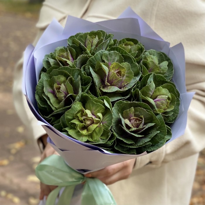 Букет из брассики Элеганс