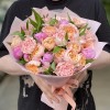 Букет из пионовидных кустовых роз Мечта