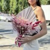 Букет из сухоцветов Розовая Искра