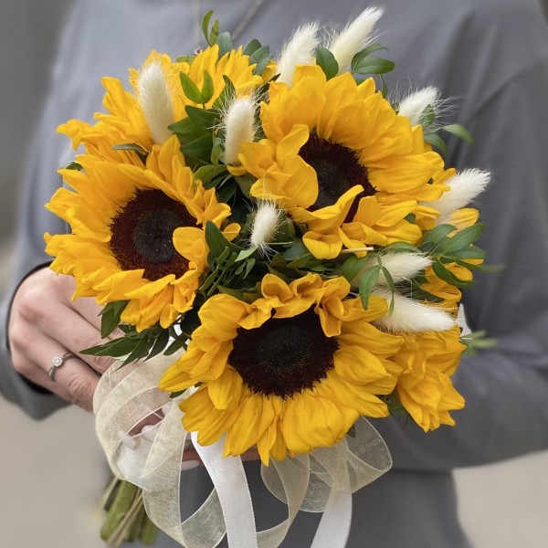 Букет невесты Солнце в ладонях