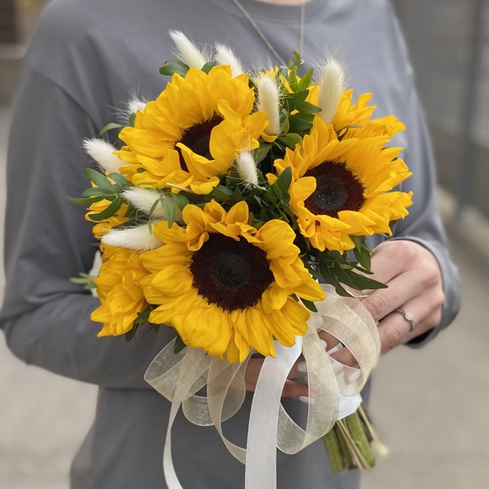 Букет невесты Солнце в ладонях