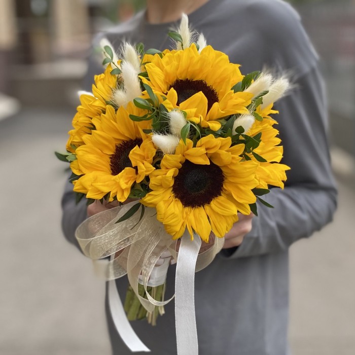Букет невесты Солнце в ладонях