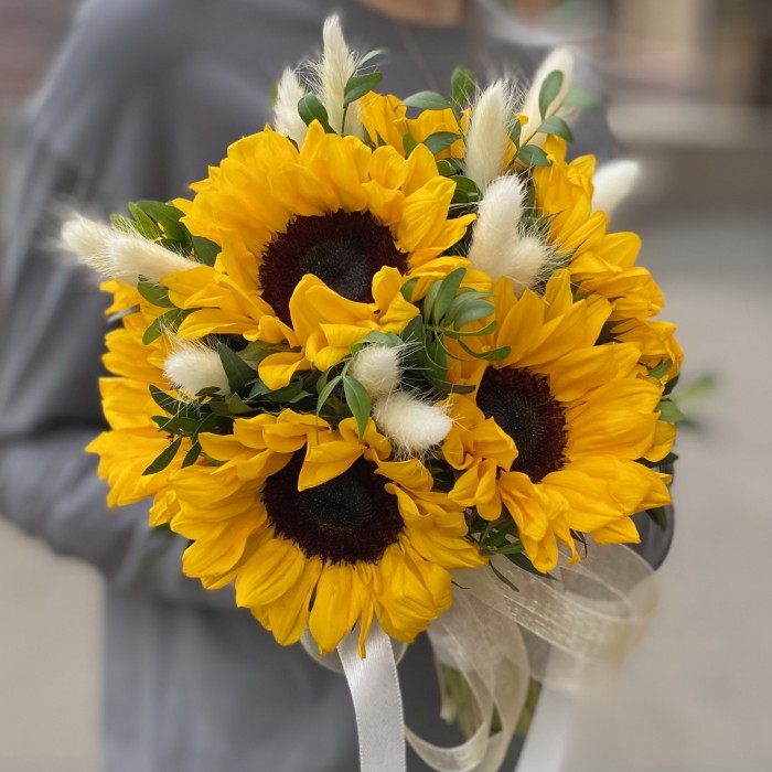 Букет невесты Солнце в ладонях