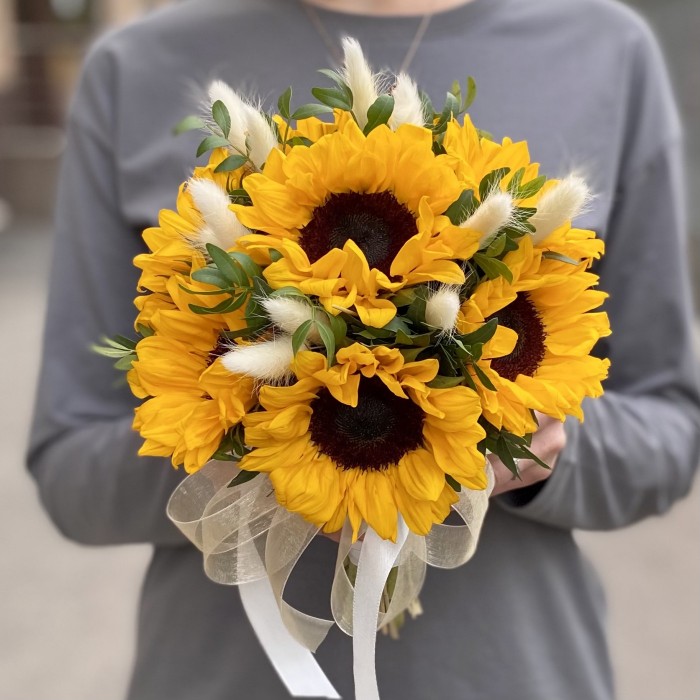 Букет невесты Солнце в ладонях