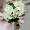 Букет невесты из белых калл
